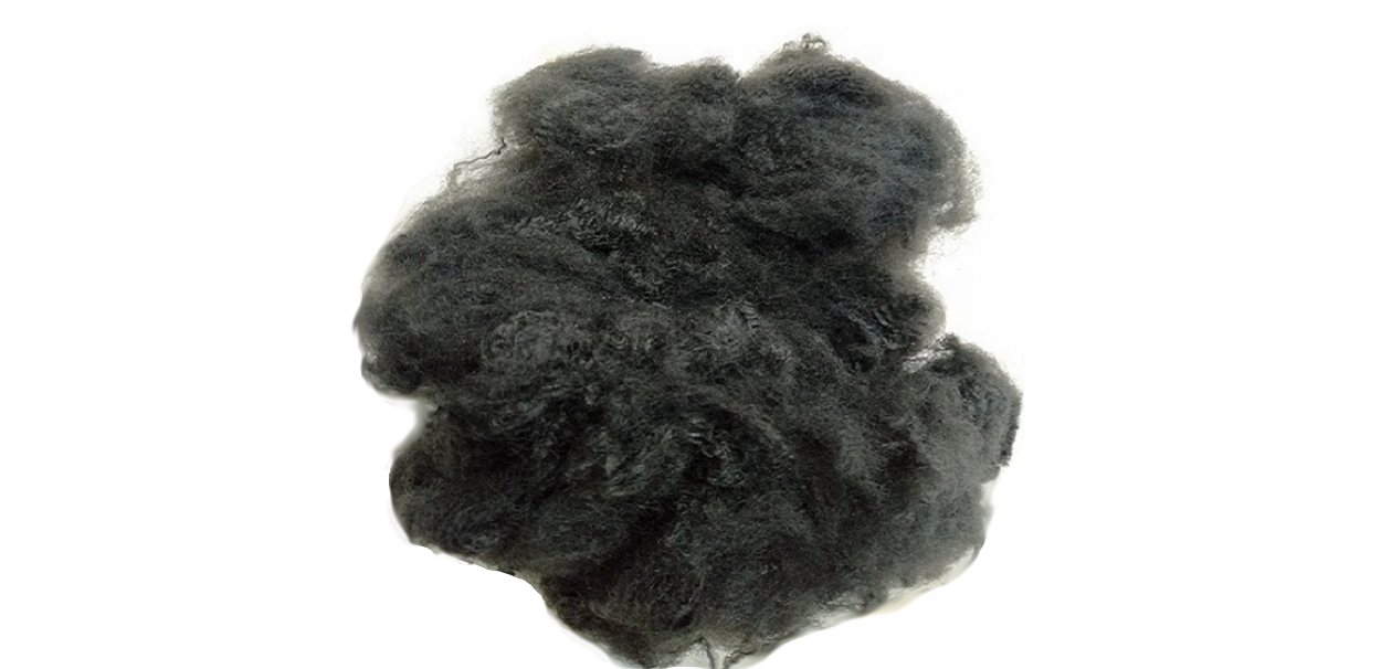 15D SD Black Polyester Staple Fiber