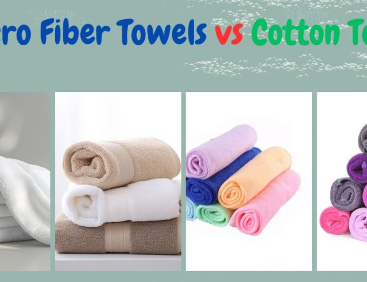 Micro Fiber Towels vs Cotton Fiber Towels