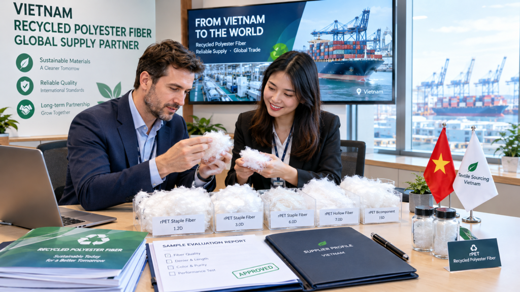 Source Recycled Fiber from Vietnam